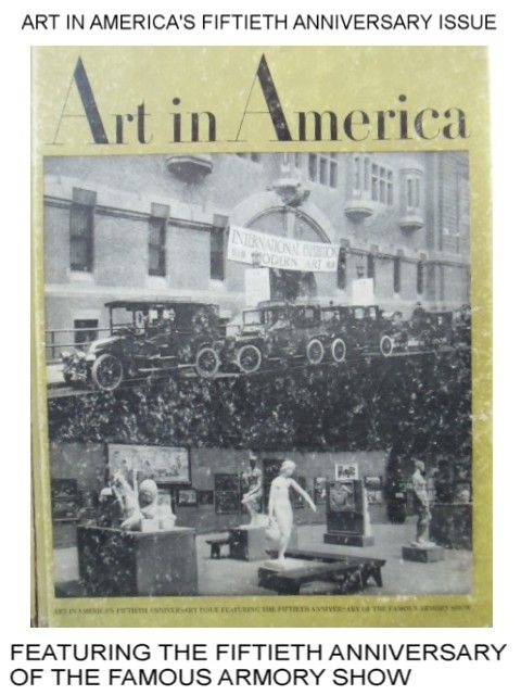 Armory Show, Art in America Magazine, ECOARTPEDIA 2013